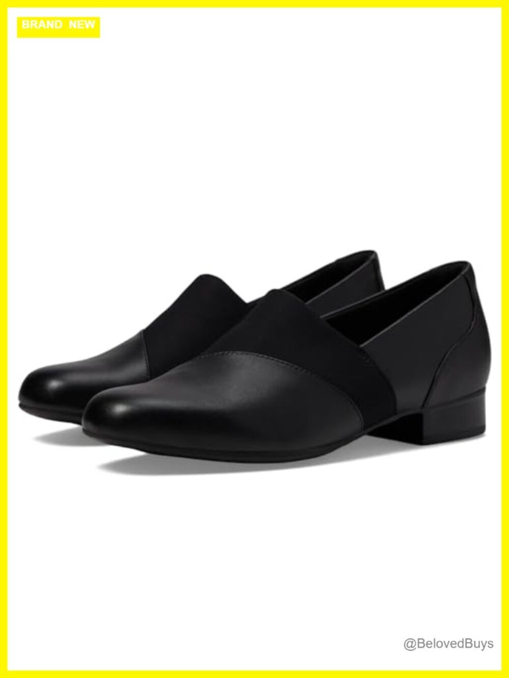 Clarks Juliet Gem Slip-On Loafers Leather Comfort